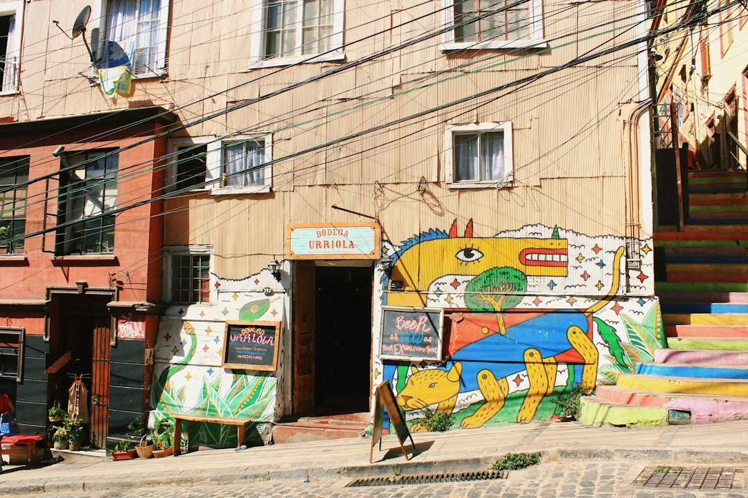chilean street scene